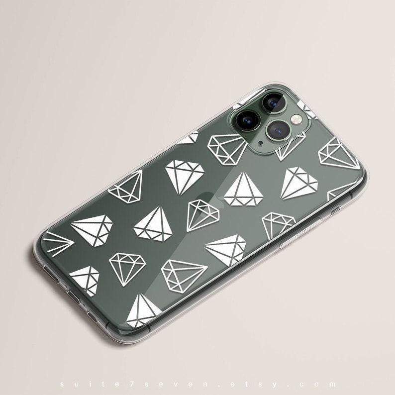 Diamenty, etui na iPhone'a 15, etui na iPhone'a 14, przezroczyste etui, etui na iPhone'a 13, etui na iPhone'a 12, etui na iPhone'a, etui, etui na Galaxy, etui na Galaxy S23, prezent zdjęcie 1