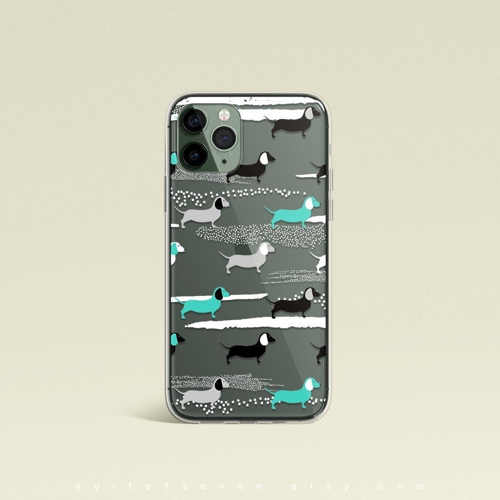 Clear Dachshund Case