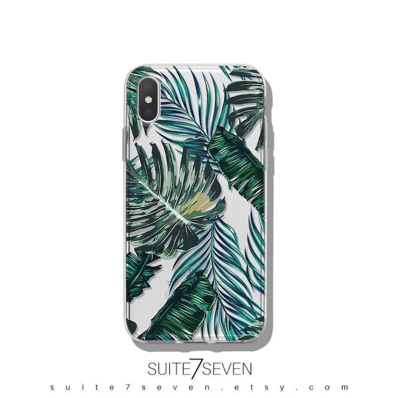 iPhone 15 Case, Palm Leaves, iPhone 14 Case, iPhone 13 Case, Clear Case, Galaxy Case, iPhone 12 Case, iPhone 15 Pro Case, Tropical Palms image 4