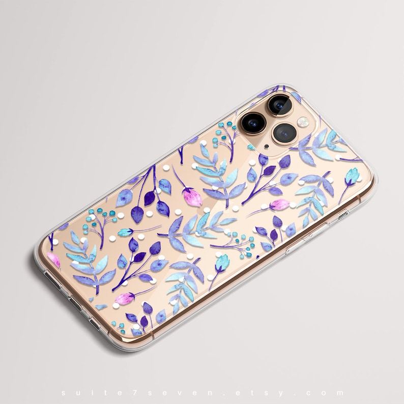 iPhone 12 Case, iPhone 15 Pro Case, iPhone 14 Case, iPhone 13 Pro Case, Clear Case, iPhone 11 Case, iPhone 15 Case, Galaxy Case, Floral image 1