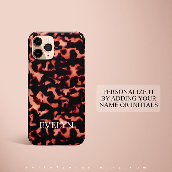 Tortoise Shell Pattern Iphone Case Iphone 12 Case Iphone 11 Etsy 日本