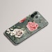 iPhone 8 Plus Case, iPhone Cases, Chic Floral Art, Clear iPhone Case, iPhone 8 Case, iPhone 7 Case, iPhone X, Flower Case, Galaxy S8, Gift