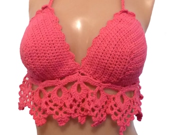 Crochet top crochet bikini top Bikini top Crochet crop top