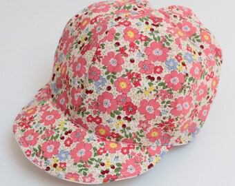 Reversible Cotton Sun Cap