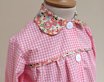 Kindergarten apron, size 90cm - 140cm