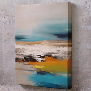 Oil-Painting Style Decorative Canvas Painting, Large Wall Art, Abstract Modern Wall Decor, Abstract Canvas Print, Framed Canvas Wall Art