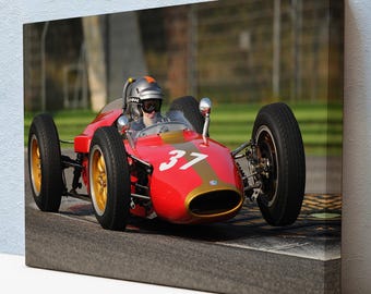 Luigi Musso Alfa Romeo F1 Obraz na płótnie, Imola Włochy Historyczny GP