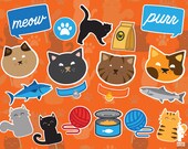 Items similar to Printable Cat Photo Booth Props, Cat mask, cat ...