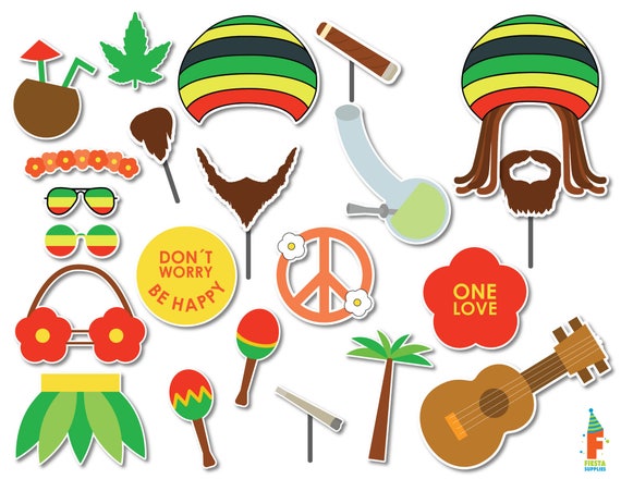 Reggae Party Rasta Party Jamaican Party Reggae Props Beach Etsy