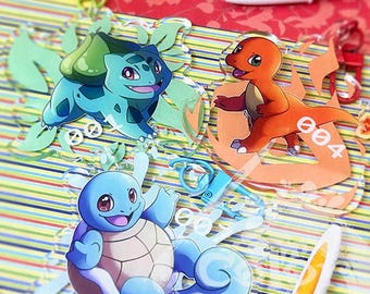 Gen 1 Starter Keychains