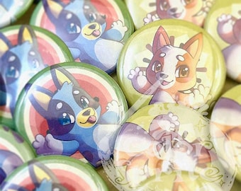 Healer Sisters Button Set