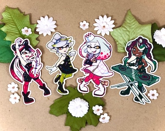 Splatoon Tunes Sticker Set