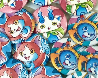Yokai Button Set