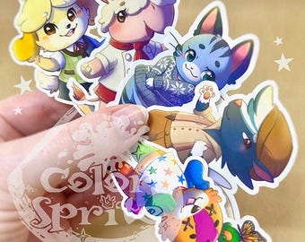 AC Villager Sticker Set