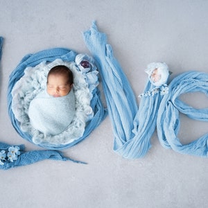 Newborn Digital Backdrop for Boys and Girls Blue Love Newborn Digital Background newborn prop | LOVE high res jpeg file