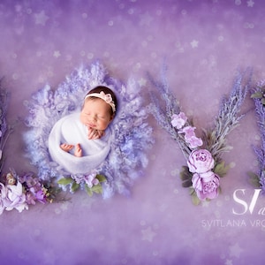Newborn Digital Backdrop Love