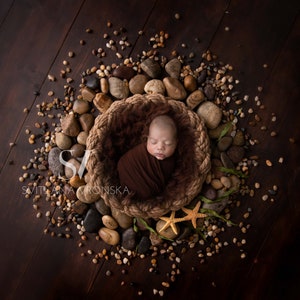 Digital Backdrop Newborn Boy or Girl Newborn Digital Background, Newborn Photography Wreath Digital Prop, Newborn Edit in Composite