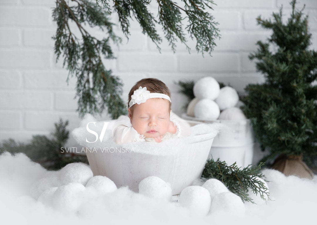 Winter Digital Background Newborn Digital Backdrop Newborn - Etsy
