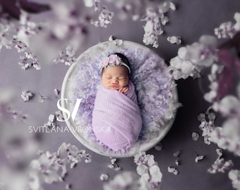 Newborn Digital Backdrop Floral Newborn Composite Newborn Digital Background