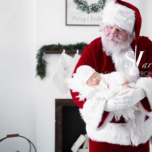 Newborn Digital Backdrop, Newborn Digital Background, Christmas Backdrop for Newborn Composite, Santa Claus