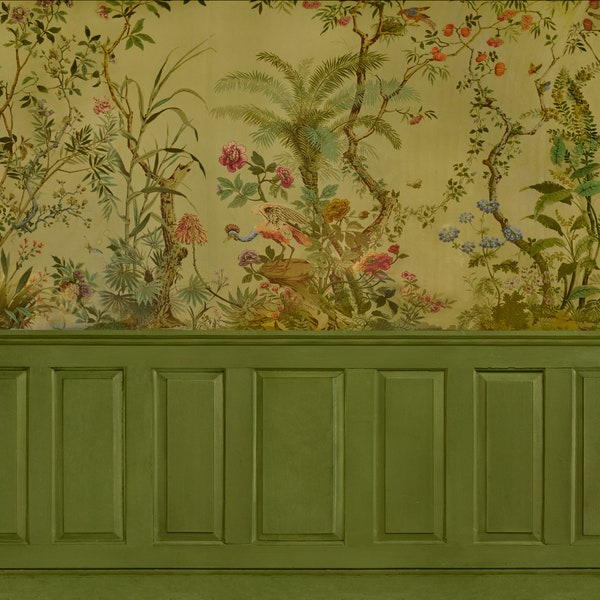 Colonial Wallpaper - Etsy