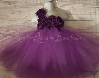 purple infant dress