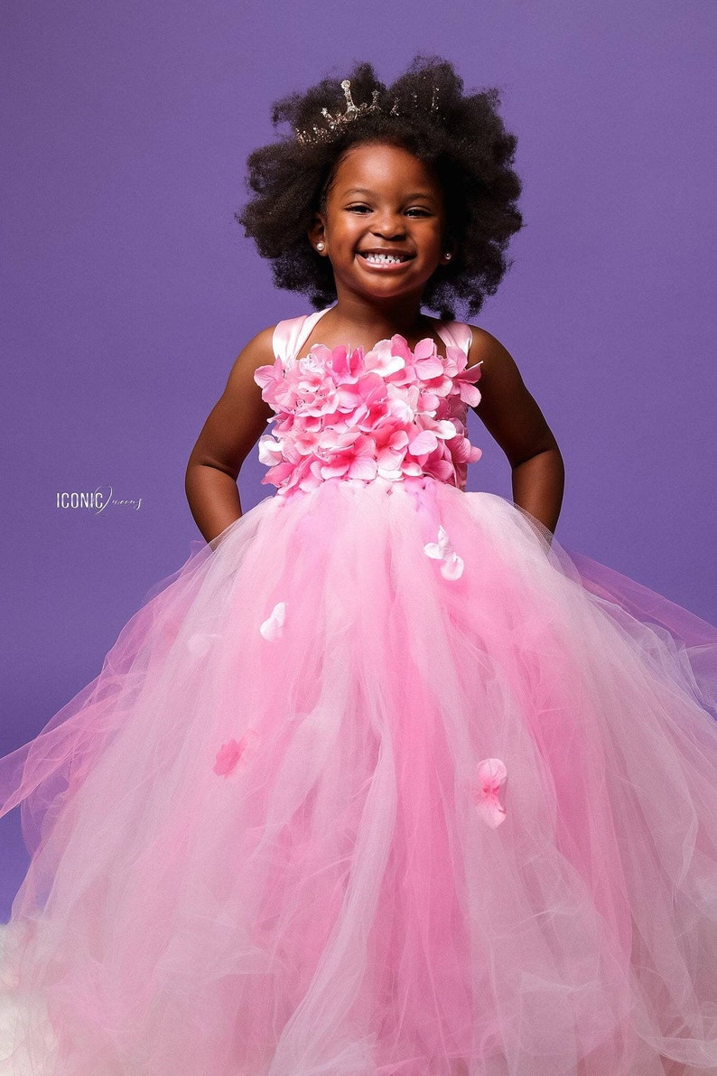 Pink Tutu Dress Baby Toddler Girl Birthday Dress Cake Smash - Etsy