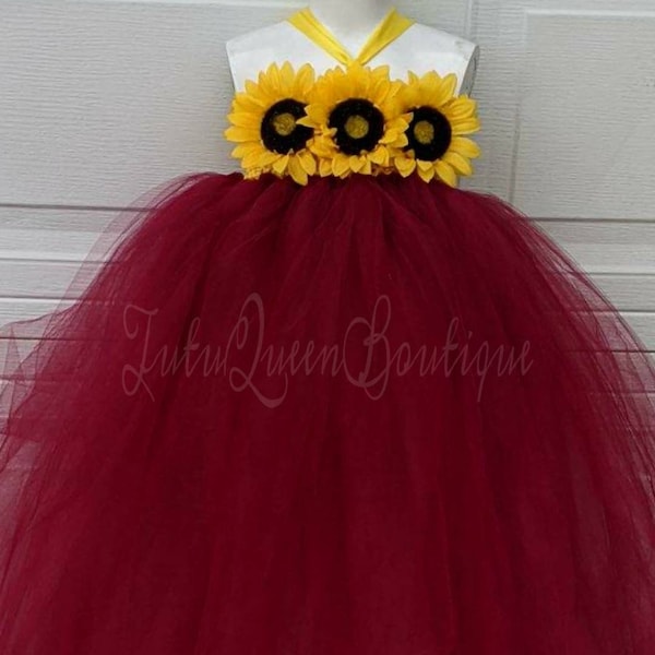 Sunflower Tutu Dress Etsy