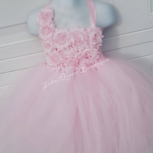 Pink Tutu Dress Baby Toddler Girl Birthday Dress Cake Smash Pink Wedding