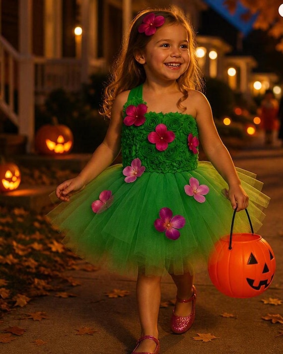 pink shoes green dress Tutu Dress, Baby Costume, Girl Tutu Dress, Birthday Dress, Garden Fairy Costume, Fairy Tutu Corset Dress Women UK