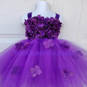 Purple Tutu Dress Baby Toddler Girl Birthday Dress Cake Smash  Tutu