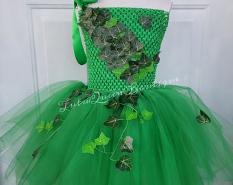 Ivy Costume Super Hero Tutu Dress Girl Toddler Baby Costume Birthday