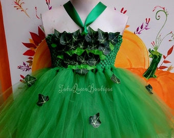 Ivy Costume Super Hero Tutu Dress Girl Toddler Baby Costume Birthday