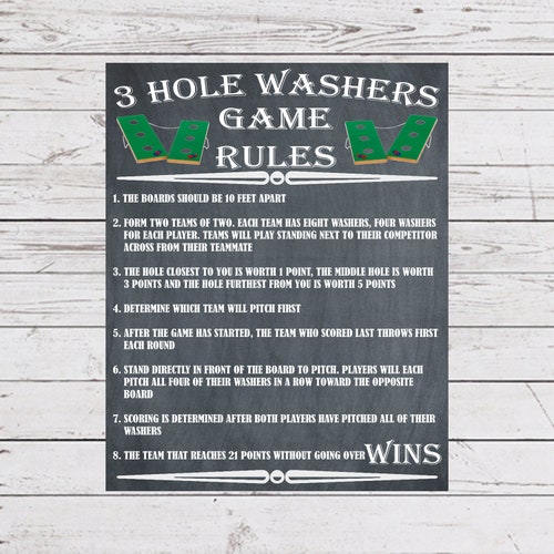 4 Rondelle Thin Line VVashers&trade; &ndash; Gioco Washer Da Esterno &ndash; Get Outside Games