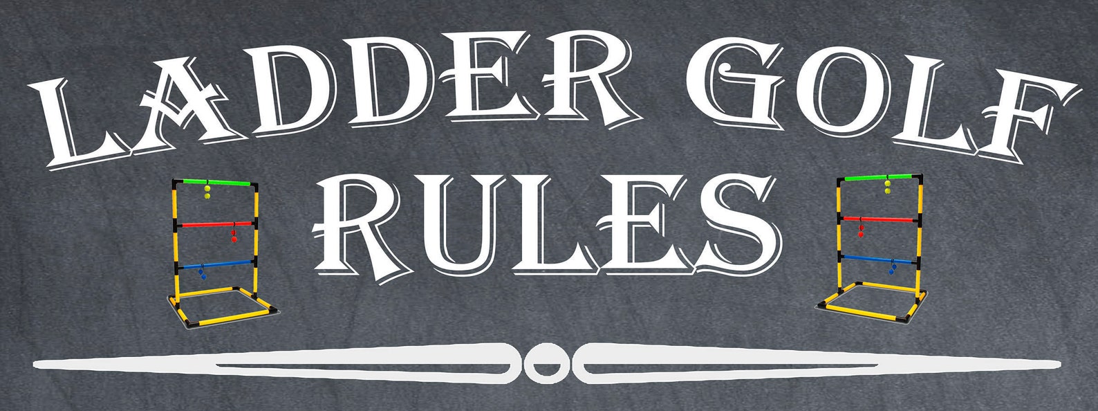 Ladder Golf Rules Ladder Toss Ladder Ball Yard Games Etsy Australia