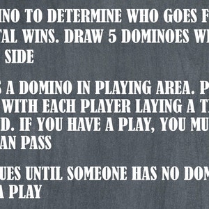 Dominoes Rules, Yard Games, Dominoes Instructions, Outdoor Party Games ...