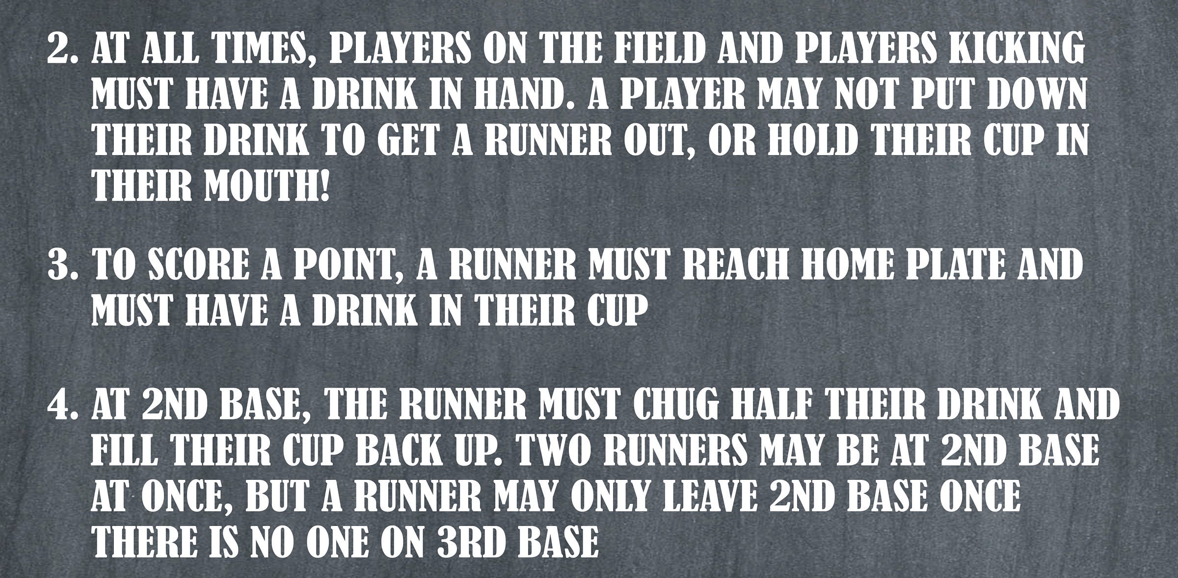 Sloshball Rules Kickball Game Rules Softball Rules Outdoor - Etsy