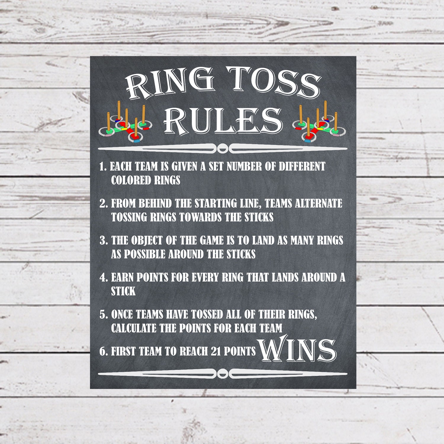 Ring Toss Rules Ring Toss Rules