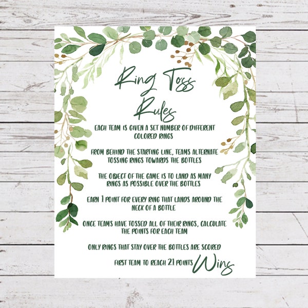 Ring Toss Games Etsy