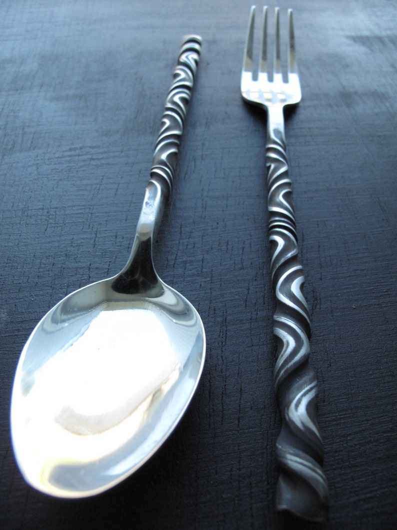 Forged Stainless Steel Cutlery Etsy