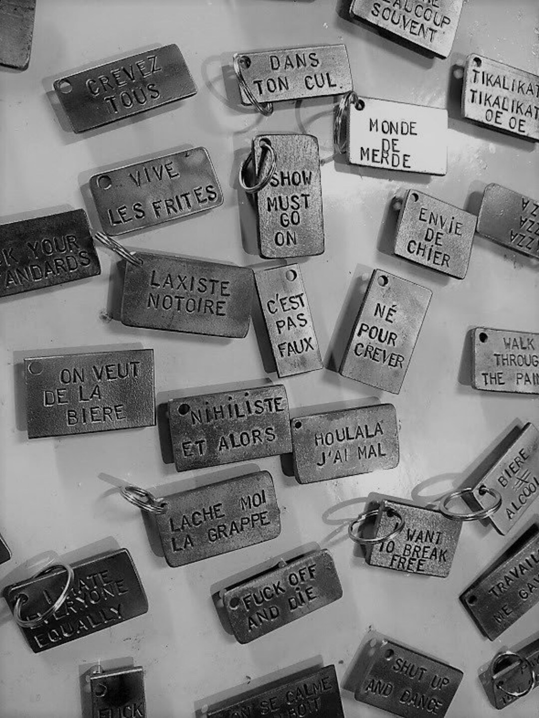 Customizable Message Iron Key Door Etsy