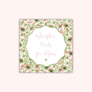 Scripture Cards for Moms, Mothers Day Gift