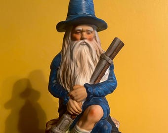 Rip Van Winkle Decanter –  Genuine Talisman Porcelain 1971 - Old Rip Van Winkle - Old Fitzgerald Whiskey - Catskill Mountains