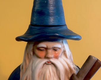 Rip Van Winkle Decanter –  Genuine Talisman Porcelain 1971 - Old Rip Van Winkle - Old Fitzgerald Whiskey - Catskill Mountains