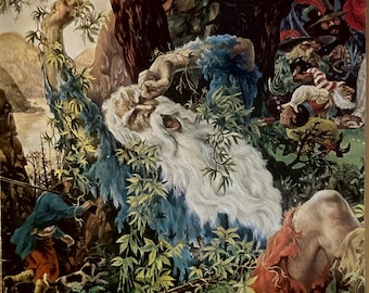 Rip Van Winkle on the Cover of Life Magazine - Aug 31, 1959 - America's Legends - Artist: James Lewicki