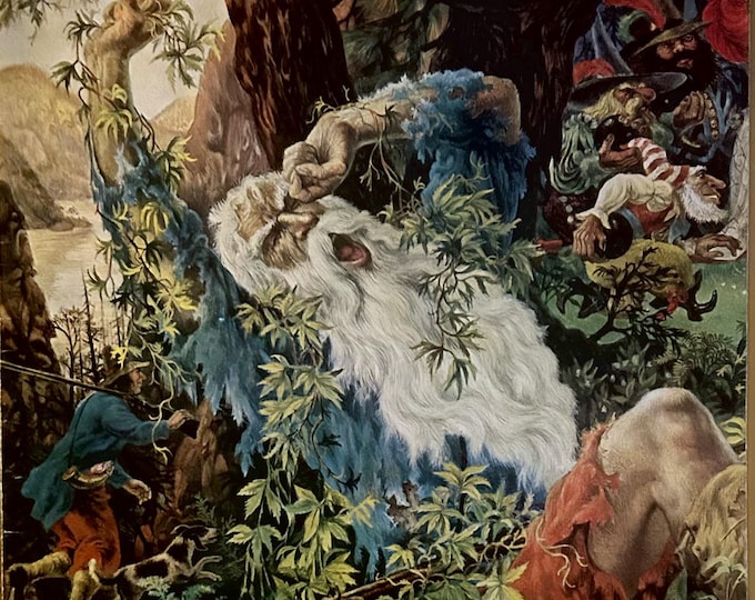 Rip Van Winkle on the Cover of Life Magazine - Aug 31, 1959 - America's Legends - Artist: James Lewicki