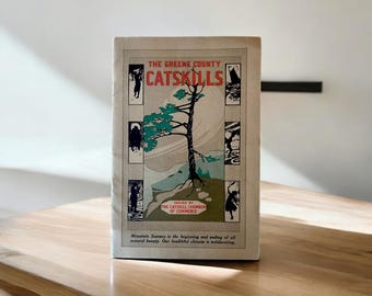 The Greene County Catskills Book - circa 1925 - RARE - Vintage Travel and Business Guide  - The Catskill Chamber of Commerce - Catskills