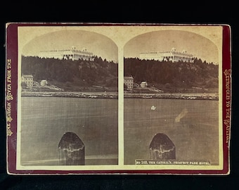 Prospect Park Hotel - Catskill New York Stereoview - Stereoscope - Vintage Catskill Mountains Memorabilia