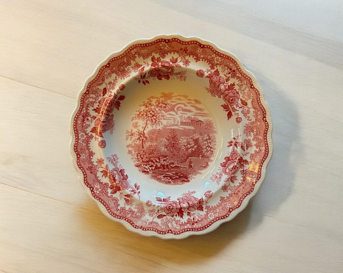 Catskill Mountain House Soup Plate - Vintage from 1800's - Ridgways England - Vintage Catskill Mountains