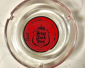Vintage Friar Tuck Inn Ashtray - Catskill New York - Catskill Mountains Memorabilia